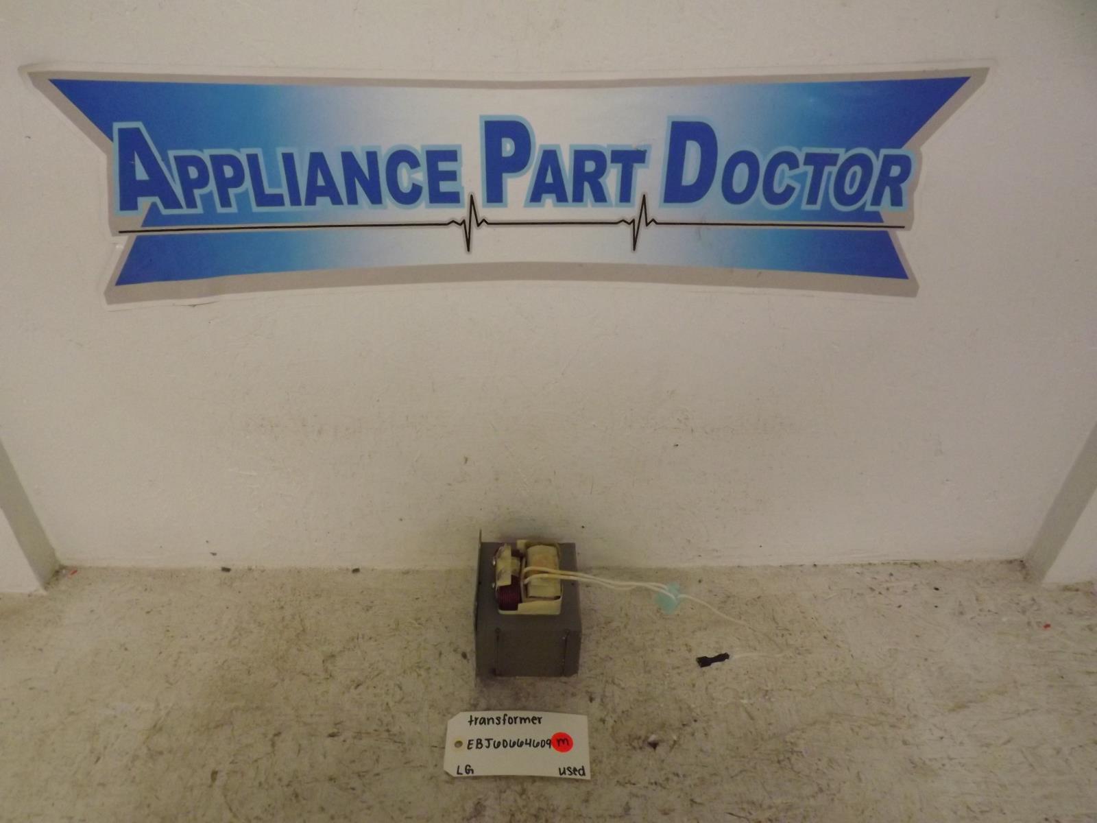 LG Microwave EBJ60664609 Transformer Used LG Microwave EBJ60664609 Transformer Used